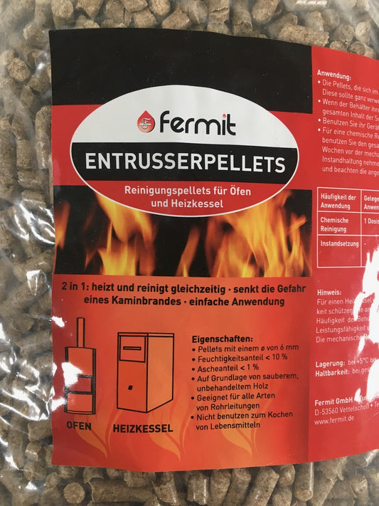 Entrußerpellets 1,5kg Beutel Reinigungspellets Pelletöfen Pelletkessel