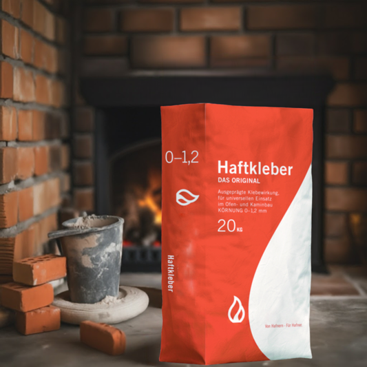 Haftkleber Klebemörtel Ofenbau 600 Grad 20kg Sack