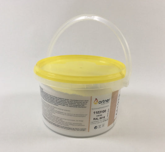 Hitzebeständige weisse Ofenfarbe für Kamin & Kachelofen (RAL9016)