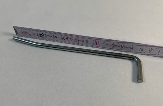 Reibahle Reinigungskurbel für Ölofen 15cm