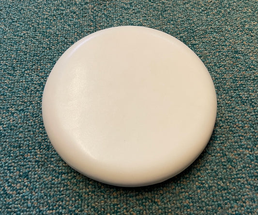 Reinigungskachel Tundra beige (ohne Glanz) Putzdeckel für Kachelofen rund 15 cm