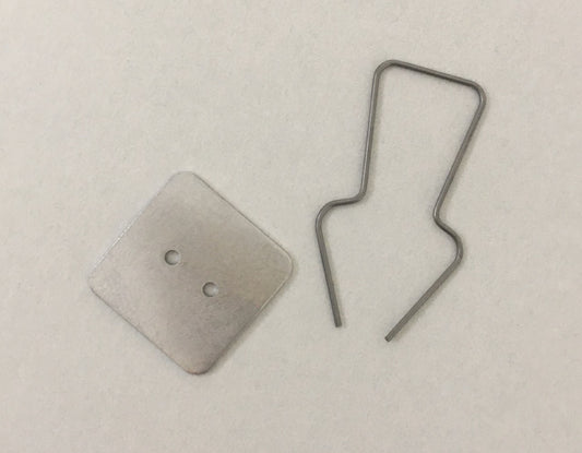 Verschlussklammer Messöffnung Schornsteinfeger