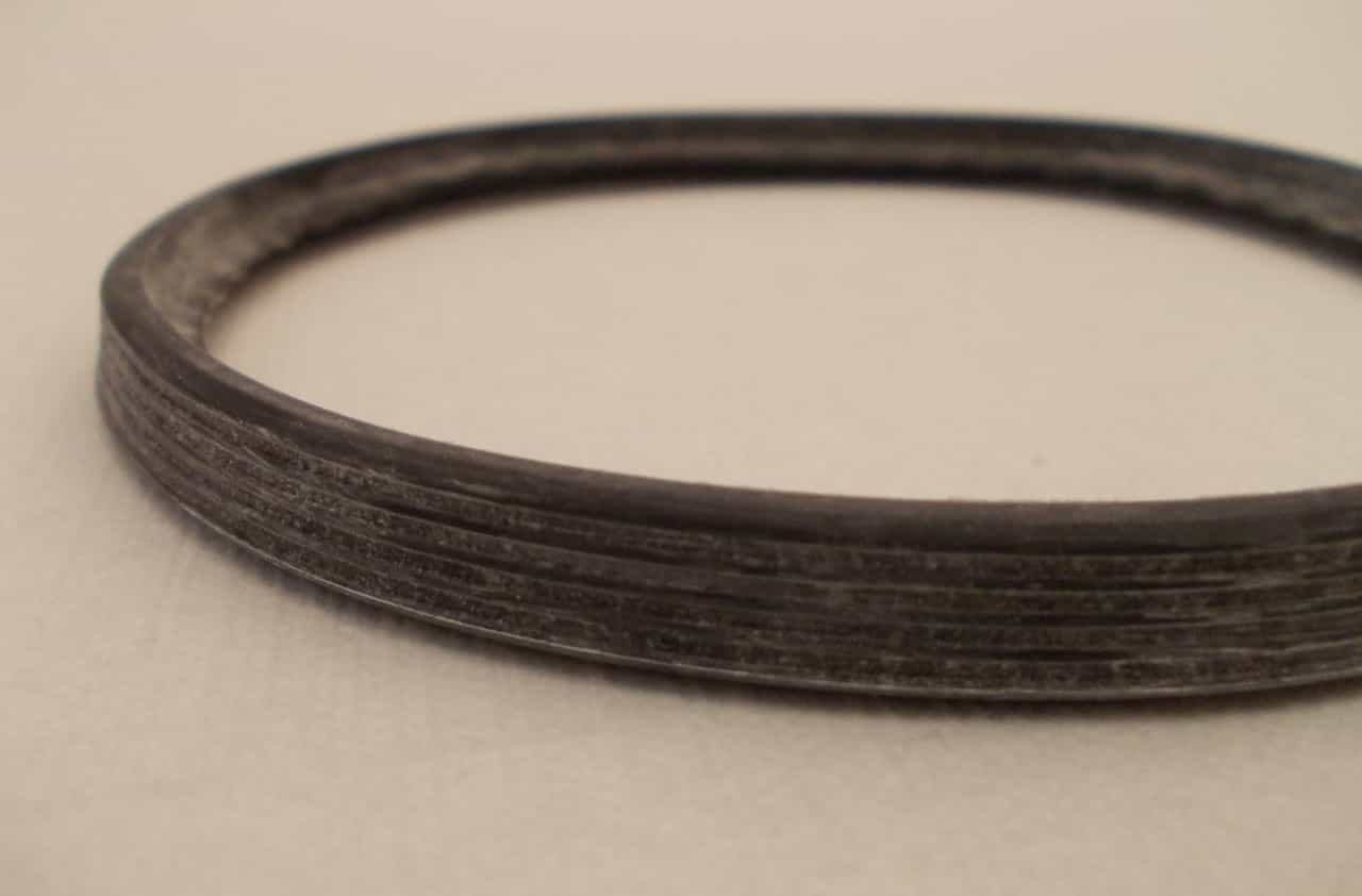 Dichtring aus Silikon 100mm Viton Dichtung für Pelletofenrohr 100 mm weite Seite