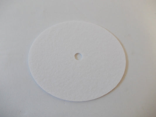 Dichtungen 1Loch für Reinigungsöffnung am Ofenrohr 4 Größen D= 130 mm x 115 mm für Bogen DN 150 mm