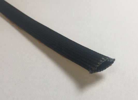 Selbstklebende Dichtschnur Ofen flach 16x2mm Glasschlauch