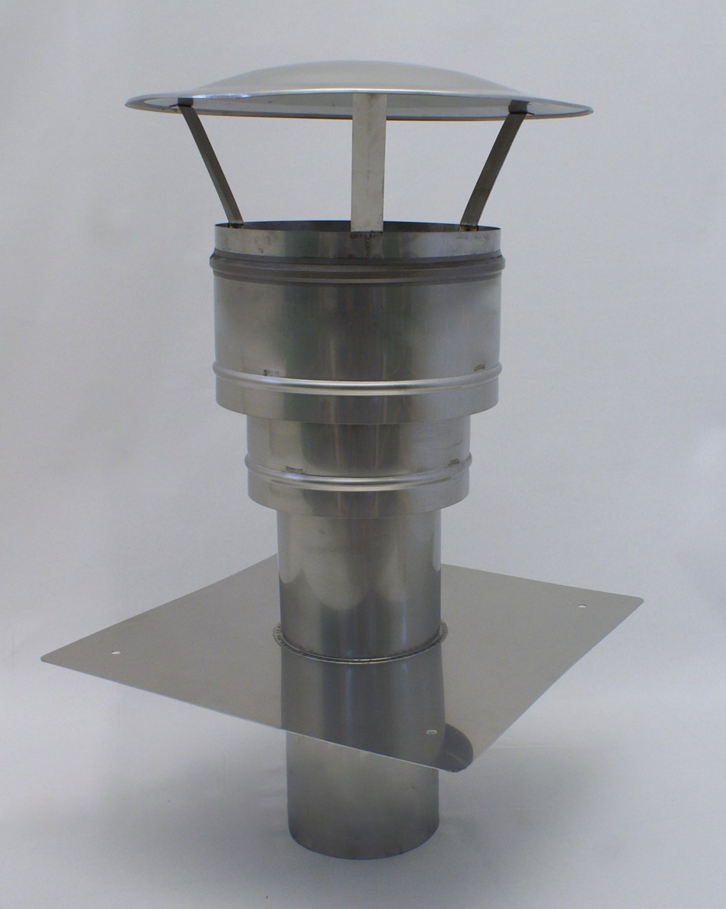 Schornsteinaufsatz mit Windringen, Schornsteinerhöhung verschiedene Größen DN 113
