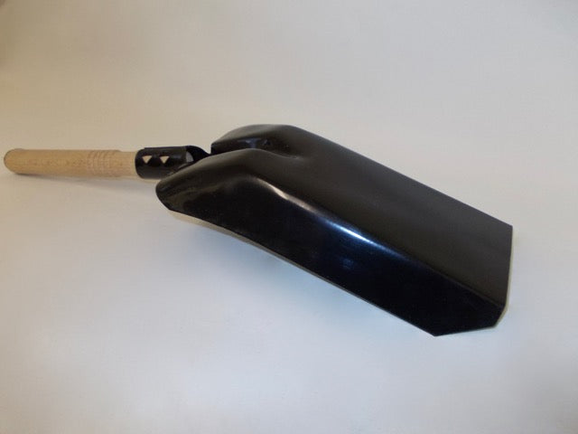 Ascheschaufel Holzschaufel mit Holzgriff und Öse