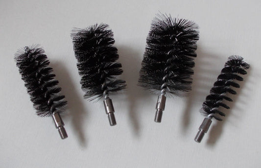 Bürstenkopf Rohrbürste Stahl mit M10 Außengewinde verschiedene Größen