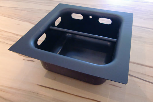 Aschekasten 18 x 22 cm / H: 9 cm Aschelade Aschetopf