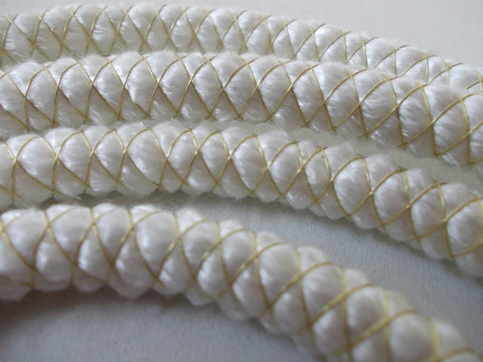 Dichtschnur Ofendichtung rund 12mm mit Messingdraht 1,5m