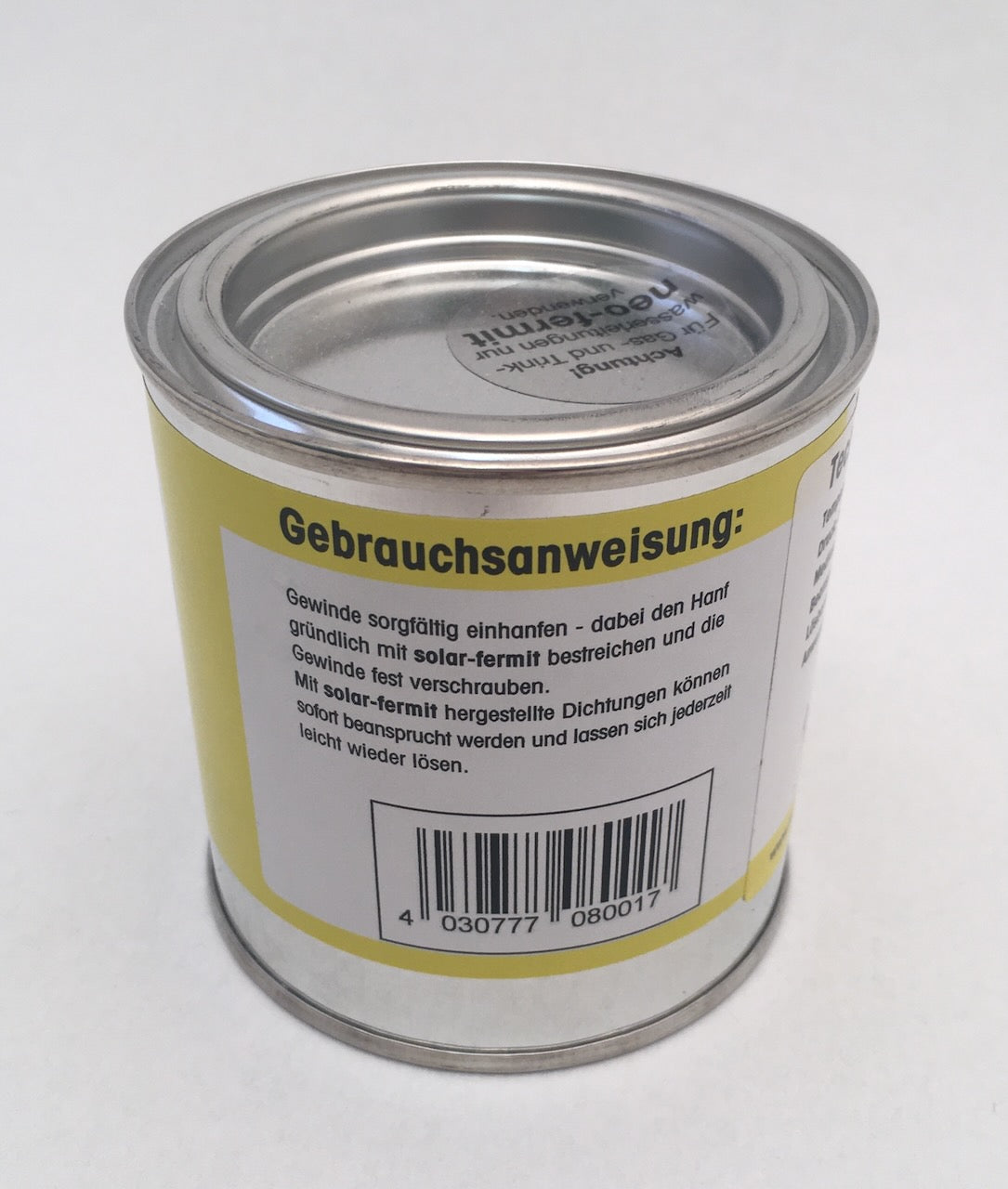 Dichtungspaste für Gewinde bei Solarinstallationen Solaranlagen 250 g Dose