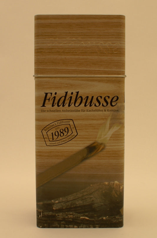 Fidibusse Kaminanzünder Schmuckdose Anheizstäbe (50 Stück)