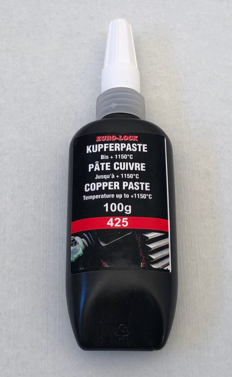 Heat-resistant copper paste 100g tube -40°C to 1150°C