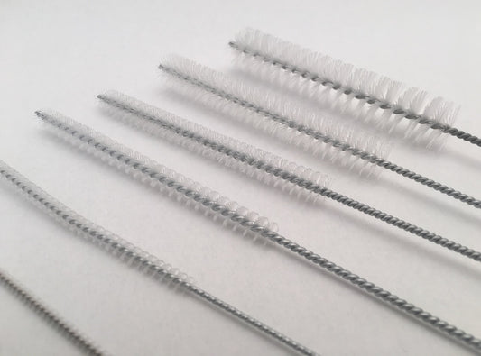 Lochbürste Zylinderbürste Nylon mit Stiel verschiedene Größen