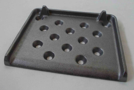 Luftrost Luftverteiler 12,5 x 16 cm aus Guss