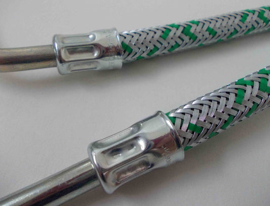 Ölfester flexibler Ölschlauch 8mm gerade + gebogen 4 Längen