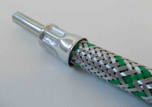 Ölfester flexibler Ölschlauch 8mm beiderseits gerade Rohrzapfen 3 Längen