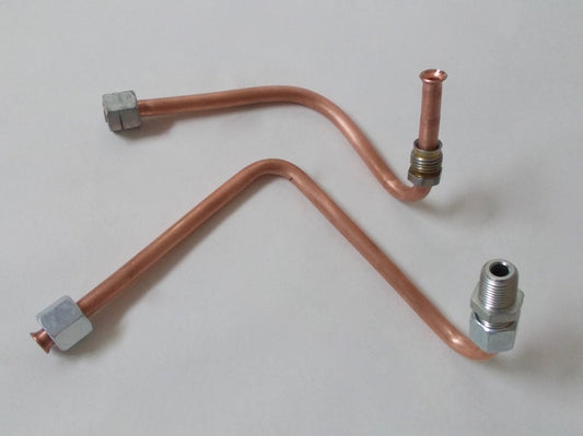 Ölleitung individuell vom Tank zum Regler am Ölofen nach Vorlage