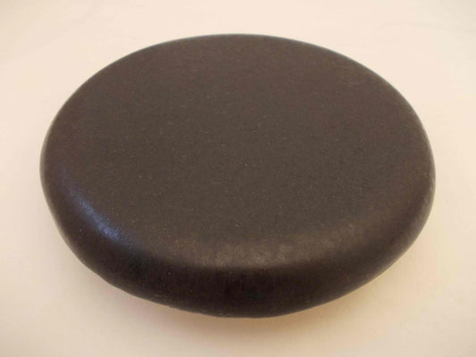 Reinigungskachel lava Putzdeckel für Kachelofen rund 15 cm