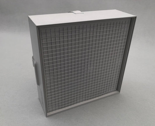 Putzkapsel 17 x 17cm weiß zum Einputzen oder Einkleben von Einlegern