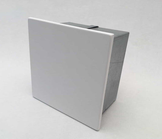 Putzkapsel quadratisch 14x14 cm ohne Ausschnitt Aufputz 2 Farben