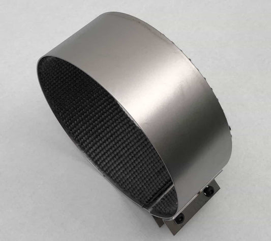 Rauchrohrbride Rohrschelle für Ofenrohre unlackiert verschiedene Größen