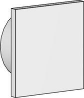 Reinigungsbuchse Aluguss „quadratisch“ mit runder Einbauhülse