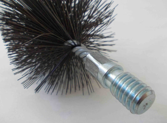 Bürstenkopf Rohrbürste Stahl 80mm mit 1/2" Außengewinde