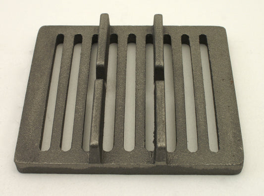 Ofenrost 16,5 x 18,5 cm mit doppeltem Steg, Kaminrost Feuerrost