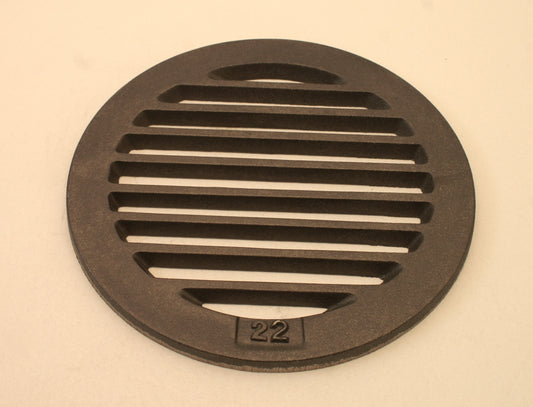 Rundrost 22 cm Ascherost Gussrost Feuerrost