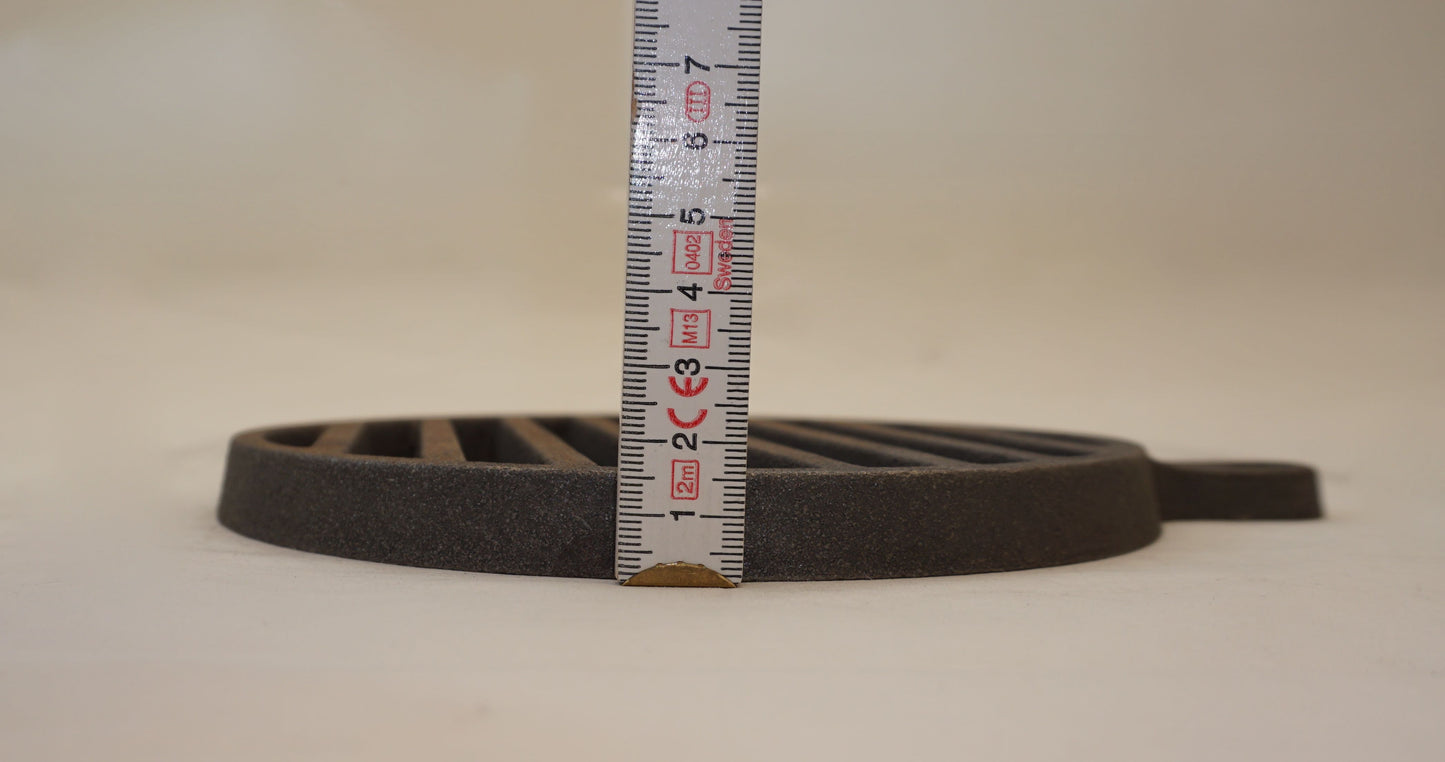 Rüttelrost rund 18 cm Gussrost Ofenrost Kamin