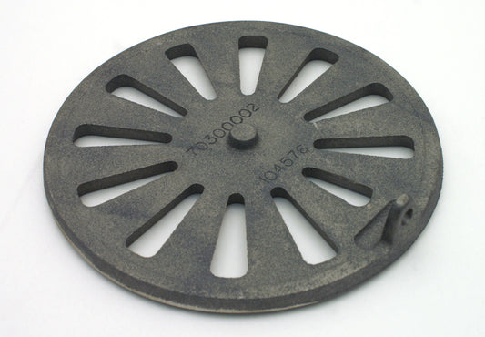 Rüttelrost rund 20,0 cm mit Knubbel Gussrost Ofenrost