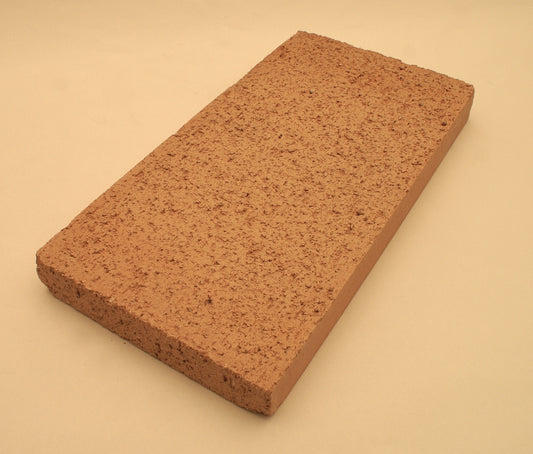 Schamotteplatte feuerfest 40 x 20 x 4 cm