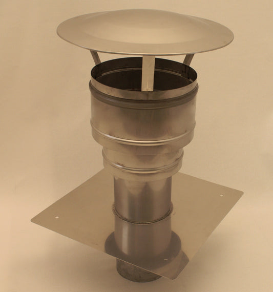 Schornsteinaufsatz mit Windringen, Schornsteinerhöhung verschiedene Größen