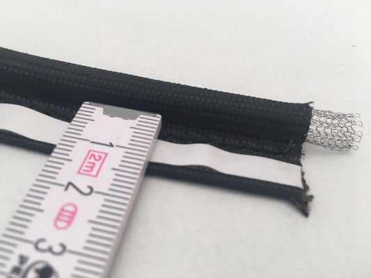 Selbstklebende schwarze Profildichtung 18x6 mm Dichtschnur für Kamine