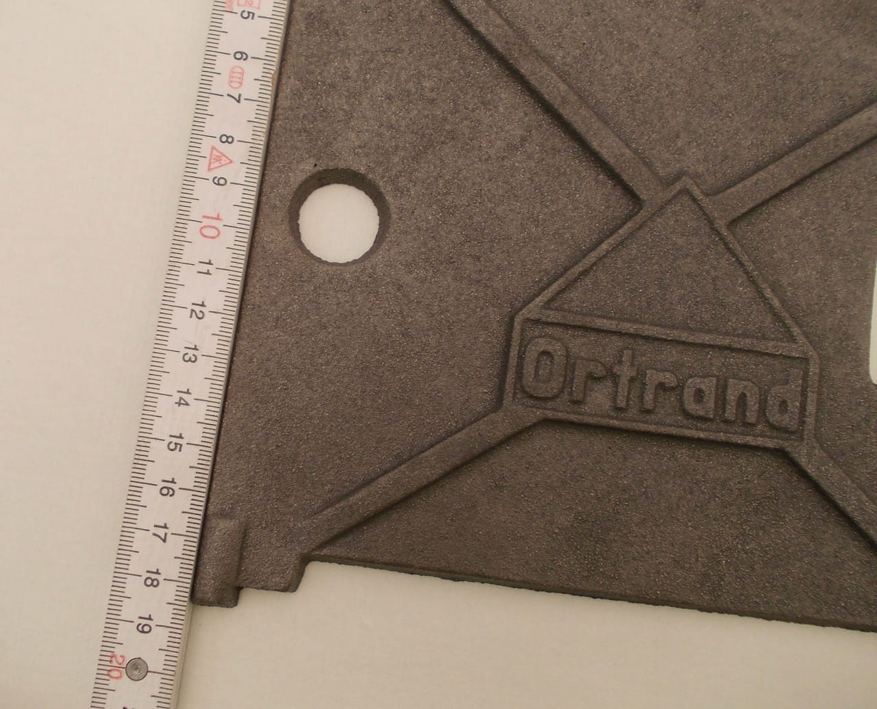 Stehrost 18,5x19cm, innere Tür für Ortrand Kachelofen