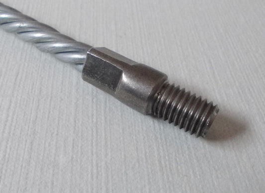 Verlängerung 1m lang für Rohrbürsten mit M10 Gewinde