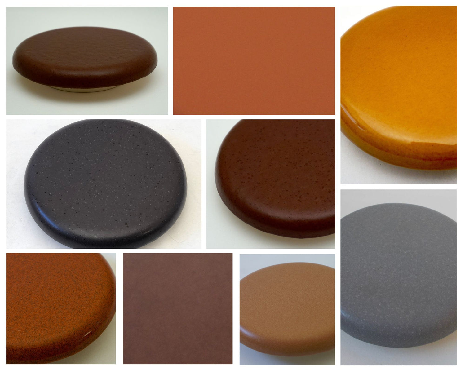 braune + schwarze Glasuren