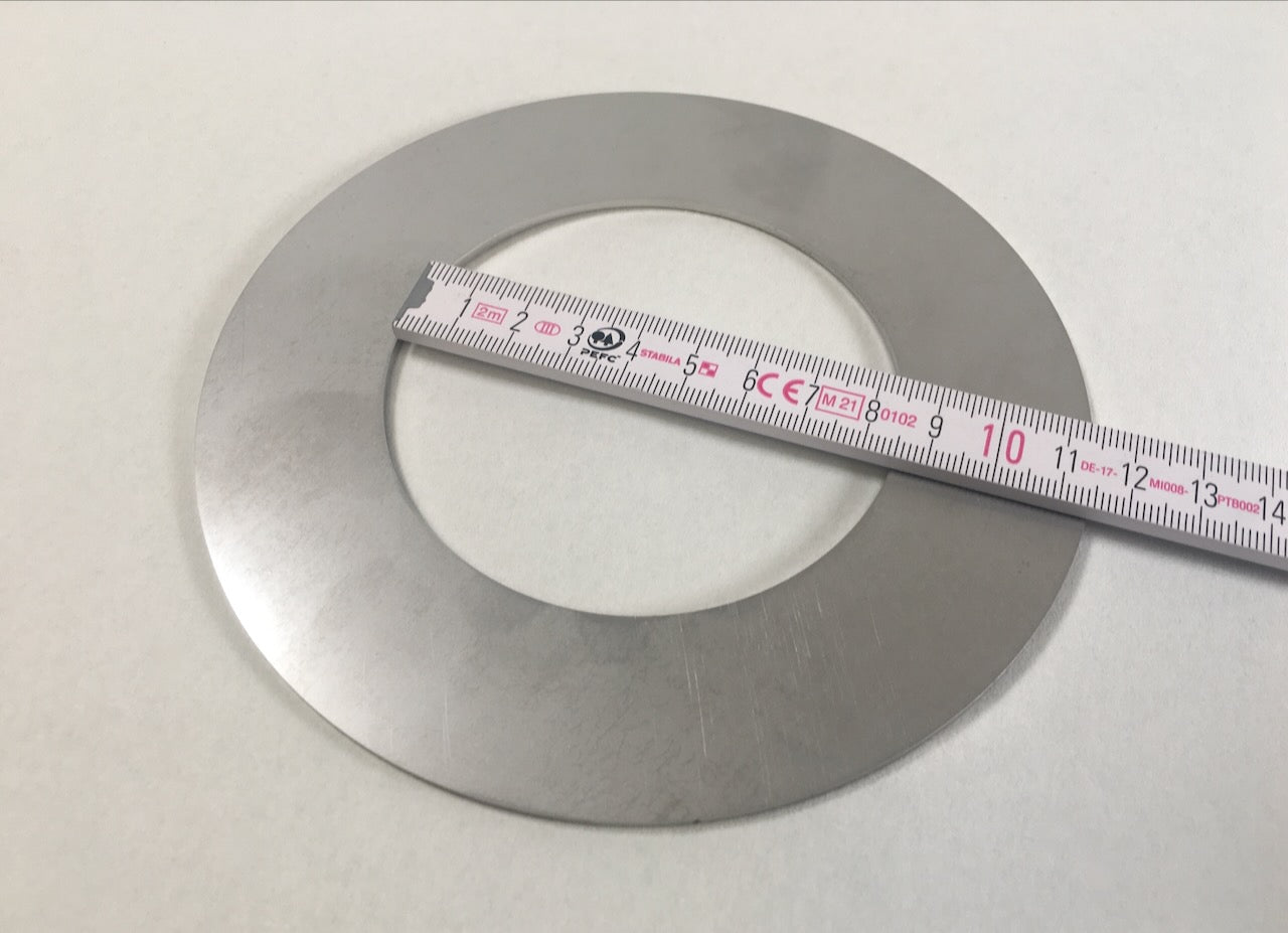 Brennerring 145 / 85 mm für Ölofen 4 kW Edelstahl