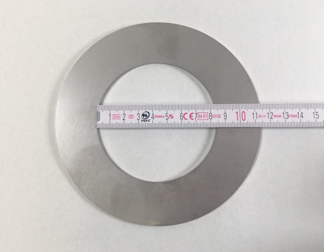 Brennerring 145 / 85 mm für Ölofen 4 kW Edelstahl
