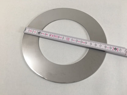 Brennerring 185 / 115 mm oberer für Ölofen 5 kW Edelstahl