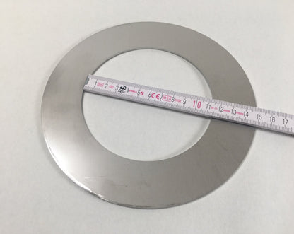 Brennerring 185 / 115 mm oberer für Ölofen 5 kW Edelstahl