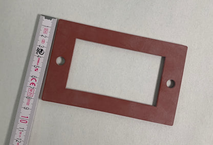 Dichtung eckig 8x13cm für Reinigungsklappe Pelletofen