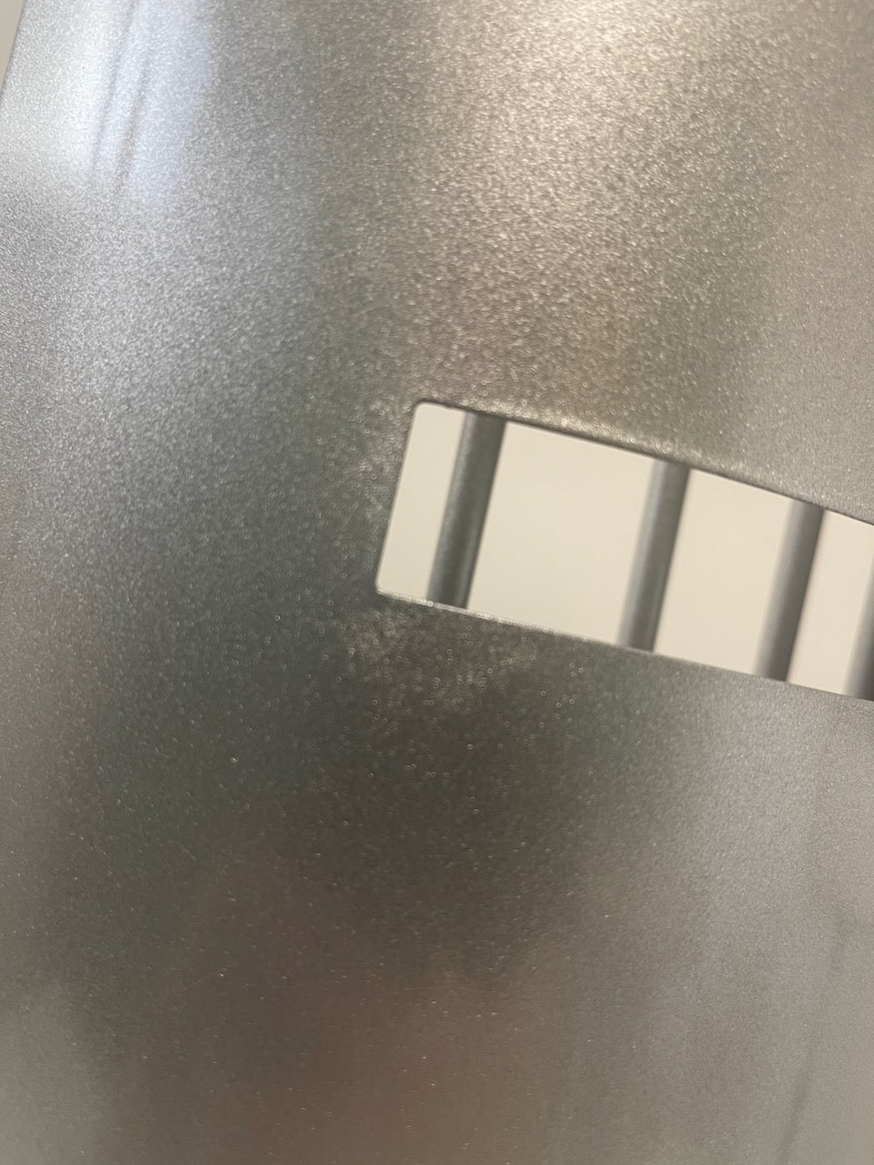 Elegantes 4-teiliges Kaminbesteck Edelstahl matt gebürstet B-Ware