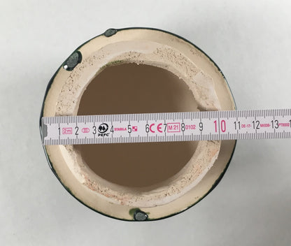 Putzdeckel Nockenkachel-Design lindgrün rund 13 cm