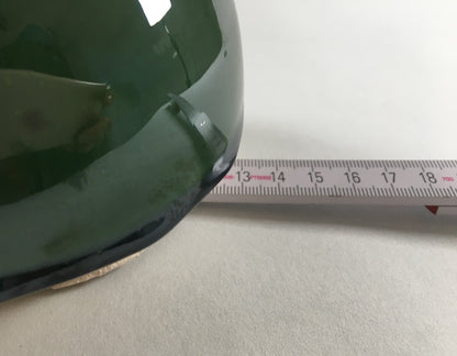 Putzdeckel Nockenkachel-Design lindgrün rund 13 cm