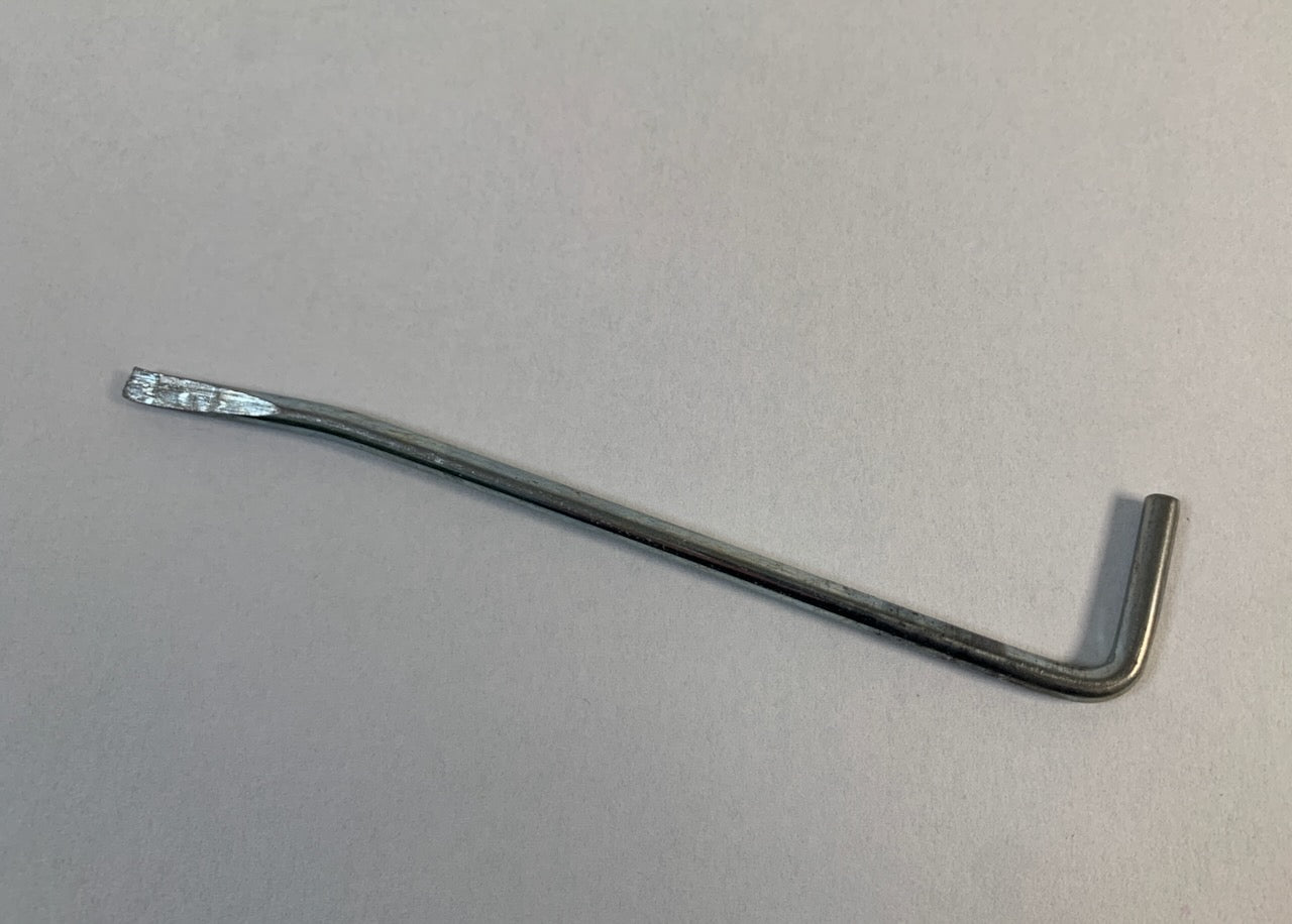 Manivelle de nettoyage pour alésoir de poêle à bois 15 cm
