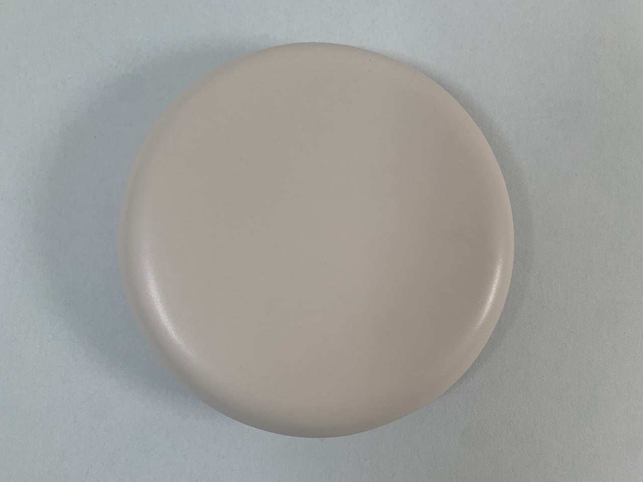 Reinigungskachel Tundra beige (ohne Glanz) Putzdeckel für Kachelofen rund 15 cm B-Ware