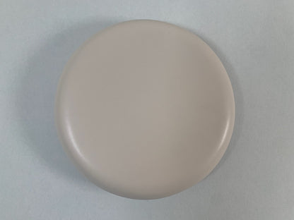 Reinigungskachel Tundra beige (ohne Glanz) Putzdeckel für Kachelofen rund 15 cm B-Ware