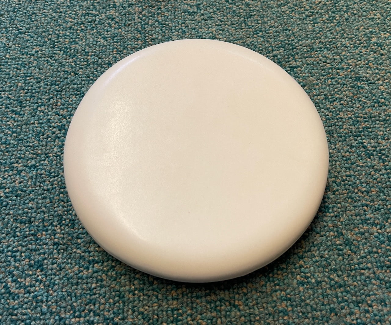 Reinigungskachel Tundra beige (ohne Glanz) Putzdeckel für Kachelofen rund 15 cm